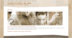 Desktop Screenshot of modlydermatology.com
